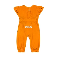 Grenouillère en tricot gaufré pour bébé Colosseum Tennessee Orange Volunteers Beautopia