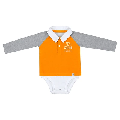 Infant Colosseum Tennessee Orange Volunteers Pete Rugby Bodysuit