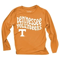Infant Wes & Willy  Tennessee Volunteers Long Sleeve Top and Striped Tri-Blend Leggings Set