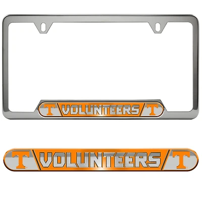 Logo Brands Tennessee Volunteers Embossed License Plate Frame
