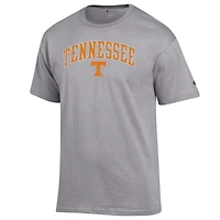 Men's Champion  Heather Gray Tennessee Volunteers Arch Over Logo T-Shirt