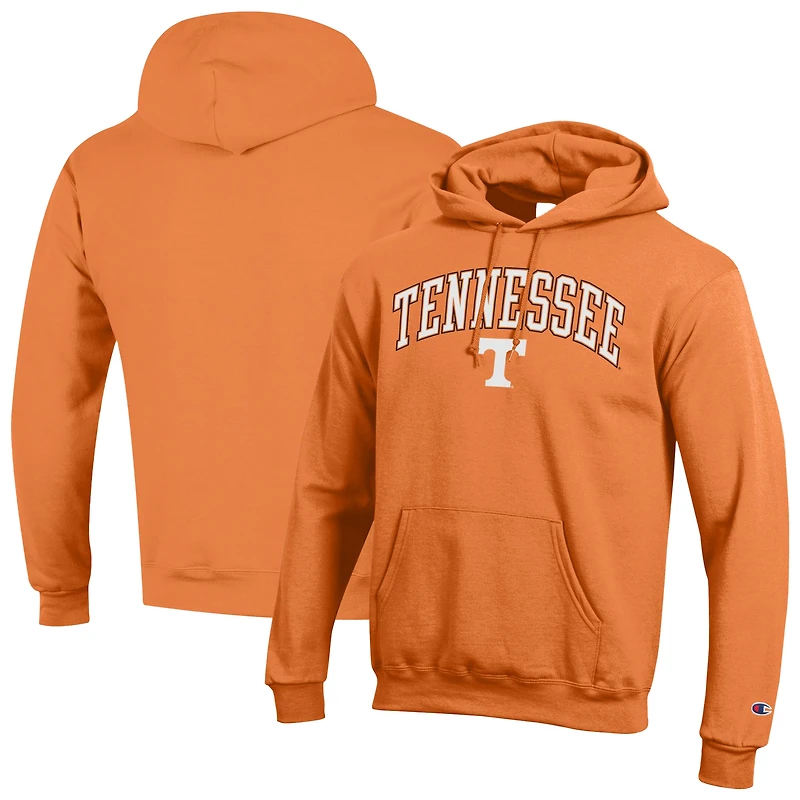 Men's Champion  Tennessee Orange Volunteers Arch Over Logo Pullover Hoodie