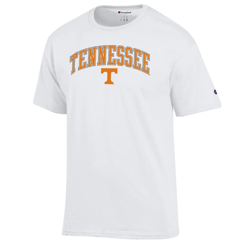 T-shirt blanc avec logo arqué des Tennessee Volunteers pour homme