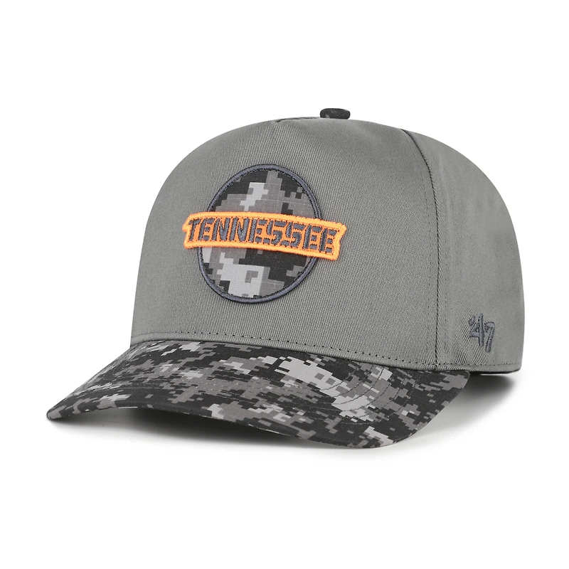 Men's '47 Anthracite/Camo Tennessee Volunteers Smokey Grey Circle Hitch Adjustable Hat