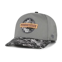 Men's '47 Anthracite/Camo Tennessee Volunteers Smokey Grey Circle Hitch Adjustable Hat