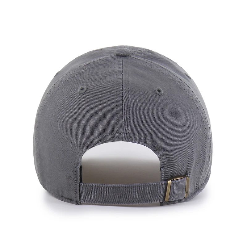 Men's '47 Anthracite Tennessee Volunteers Smokey Grey Ballpark Clean Up Adjustable Hat