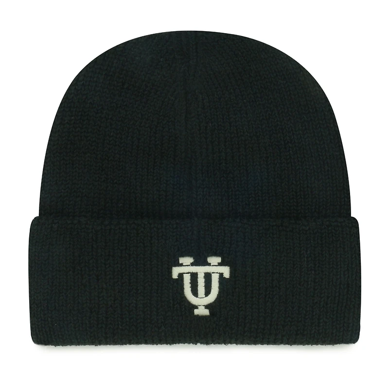 Men's '47  Black Tennessee Volunteers Golden Age Cuffed Knit Hat with Pom