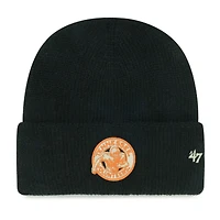 Men's '47  Black Tennessee Volunteers Golden Age Cuffed Knit Hat with Pom