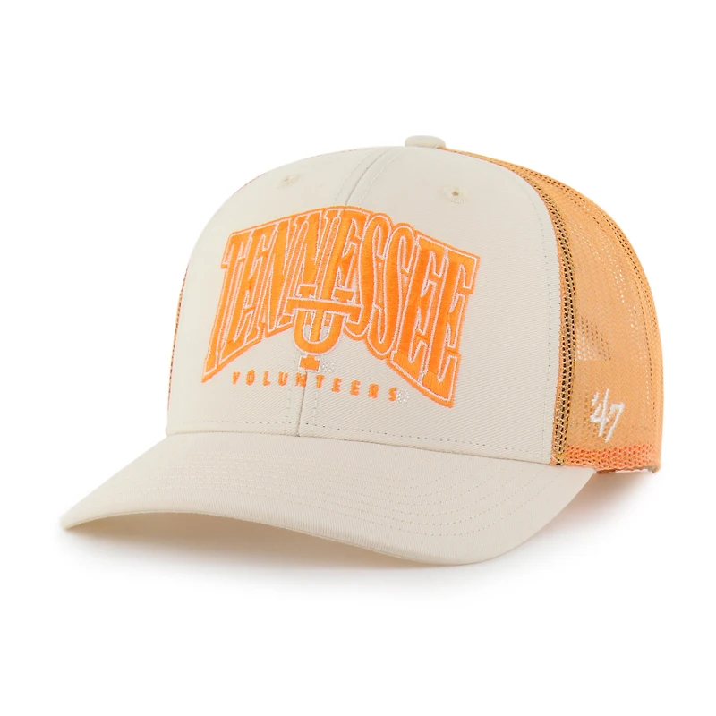 Casquette trucker ajustable pour homme '47 Natural Tennessee Volunteers Drawbridge