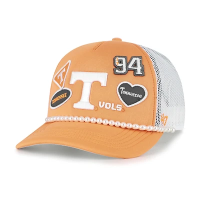 Casquette ajustable pour homme « 47 Tennessee » orange et blanche, Tennessee Volunteers Rally On Hitch