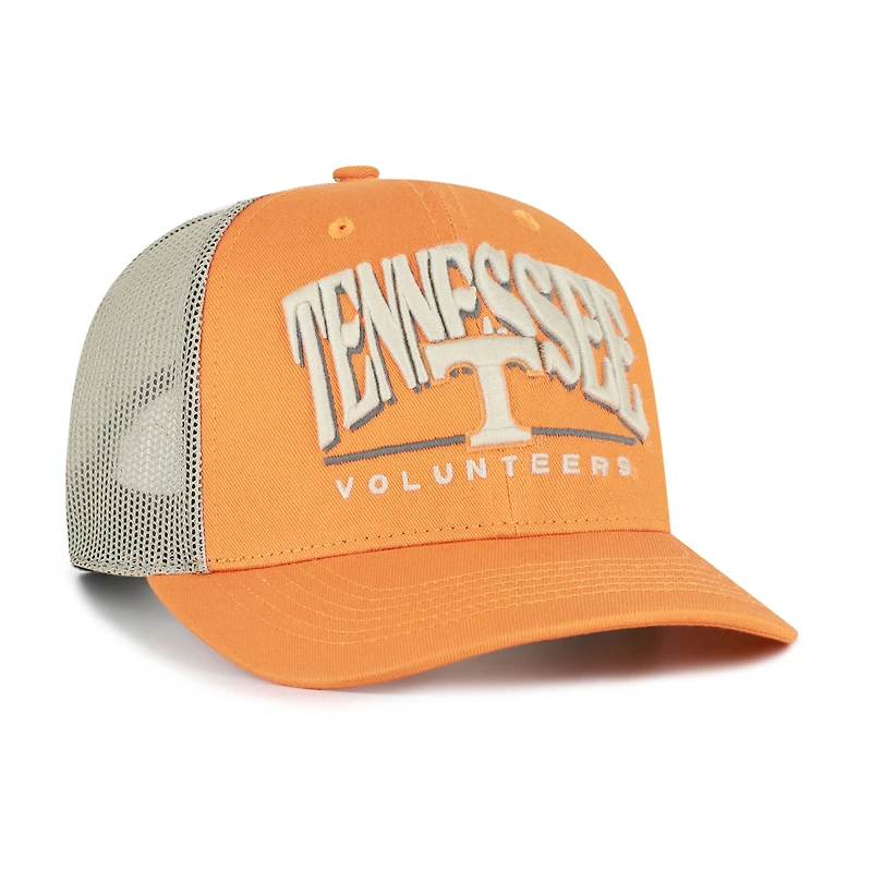Casquette de camionneur ajustable Tennessee Volunteers Arid Orange 1947 pour homme
