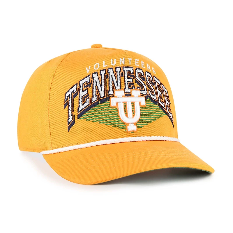 Casquette ajustable à nœud en corde orange Tennessee Volunteers Pomona pour homme, modèle 1947