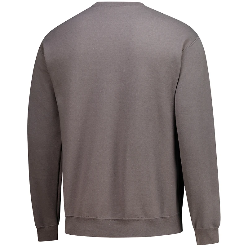 Men's  Anthracite Tennessee Volunteers Holiday Fleece Sweatshirt