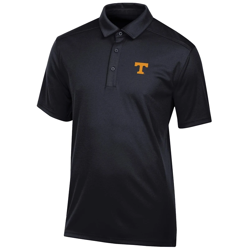 Men's Black Tennessee Volunteers Classic Jacquard Polo