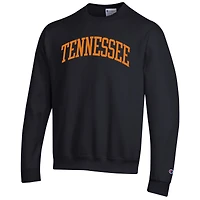 Sweat-shirt en polaire noir Champion Tennessee Volunteers Basic Arch pour homme