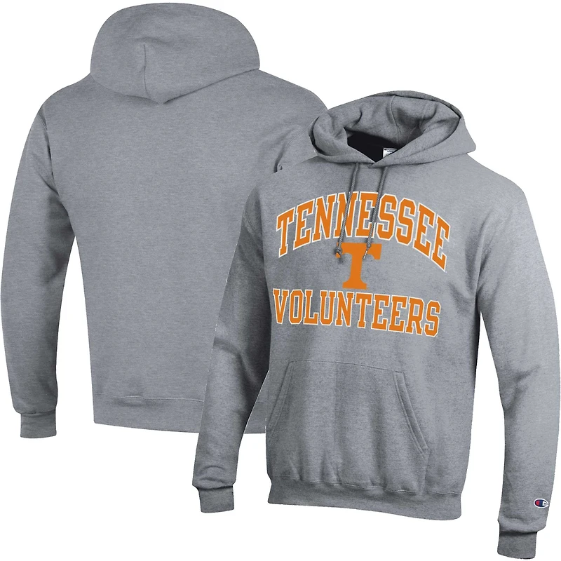 Sweat à capuche pour homme Champion Heather Grey Tennessee Volunteers High Motor