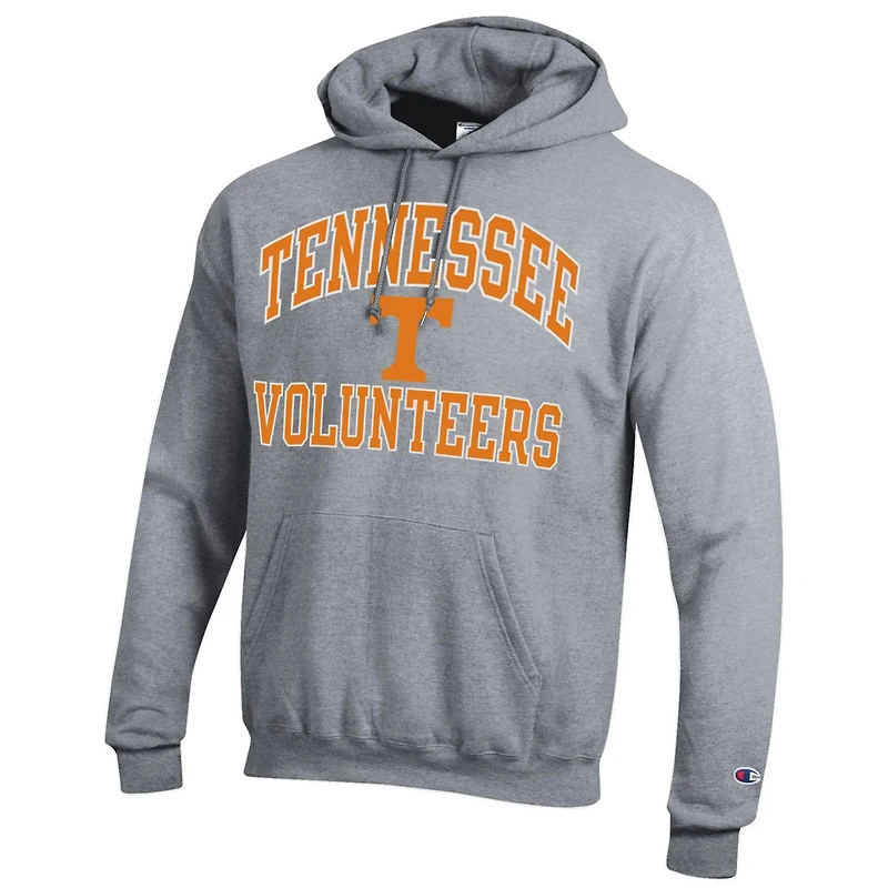 Sweat à capuche pour homme Champion Heather Grey Tennessee Volunteers High Motor