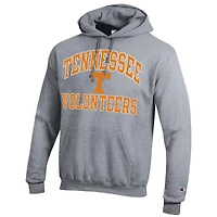 Sweat à capuche pour homme Champion Heather Grey Tennessee Volunteers High Motor