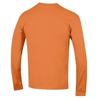 Men's Champion  Tennessee Orange Volunteers Arch Over Logo 2-Hit Long Sleeve T-Shirt