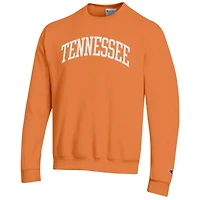 Men's Champion  Tennessee Orange Volunteers Basic Arch Fleece Pullover Sweatshirt