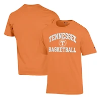 Men's Champion Tennessee Orange Volunteers Basketball Icon T-Shirt
