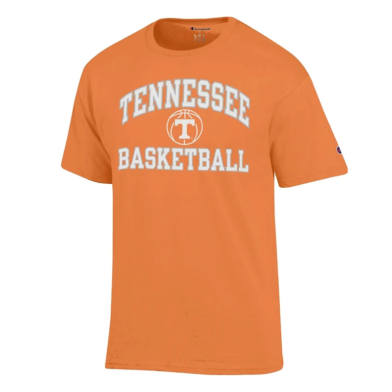 Men's Champion Tennessee Orange Volunteers Basketball Icon T-Shirt