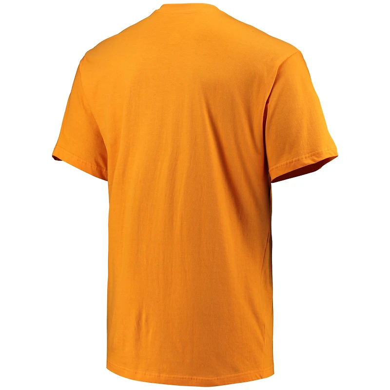 Men's Champion Tennessee Orange Volunteers Big & Tall Arch Over Wordmark T-Shirt