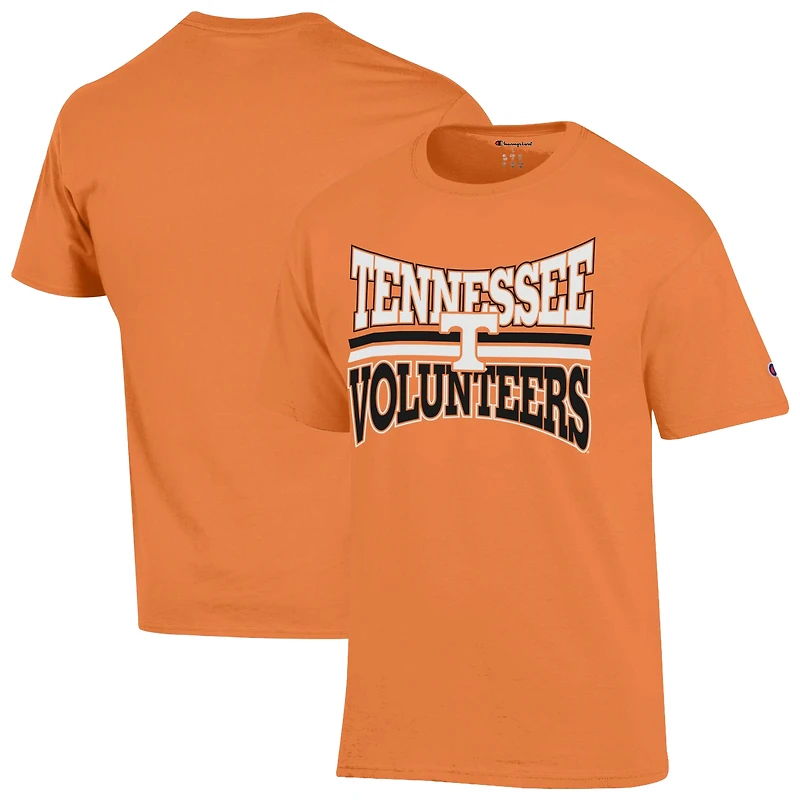 Men's Champion Tennessee Orange Volunteers Team Zoom T-Shirt