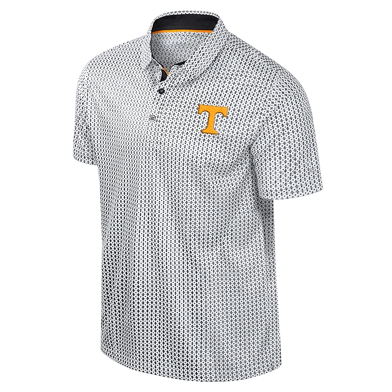 Polo Marty Rival noir pour homme Colosseum Tennessee Volunteers Big & Tall