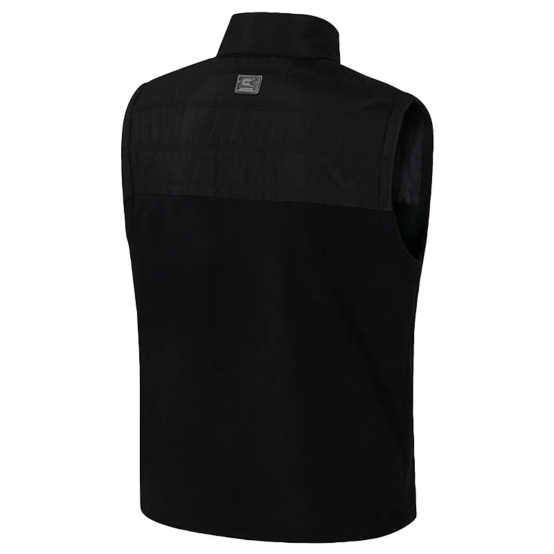 Men's Colosseum  Black Tennessee Volunteers Block The Sun Full-Zip Vest