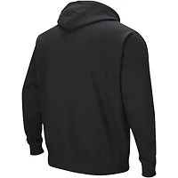 Men's Colosseum Black Tennessee Volunteers Sunrise Pullover Hoodie