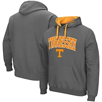Sweat à capuche Colosseum Charcoal Tennessee Volunteers Big & Tall Arch Logo 2.0 pour homme
