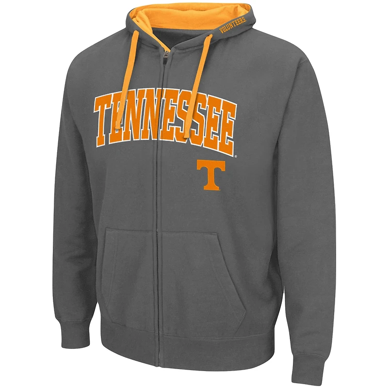 Sweat à capuche Colosseum Charcoal Tennessee Volunteers Big & Tall pour homme
