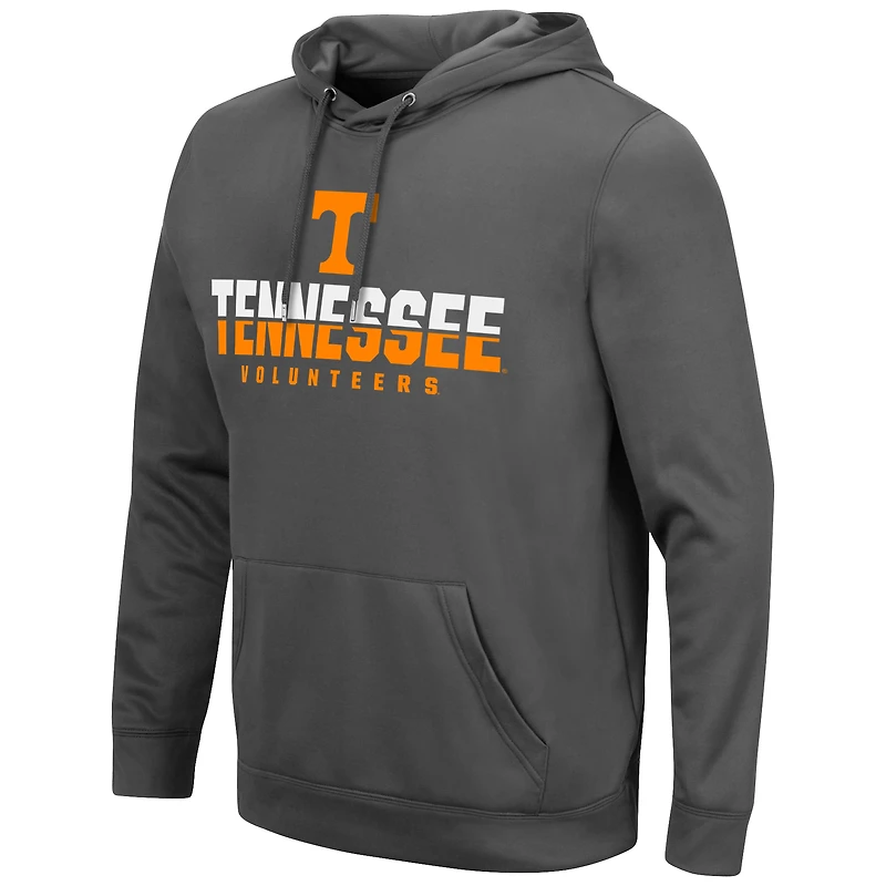 Sweat à capuche pour homme Colosseum Charcoal Tennessee Volunteers Lantern