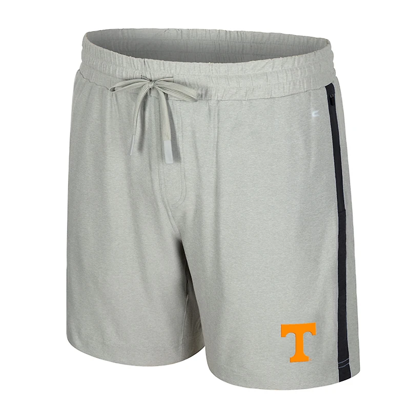 Short Mac gris Colosseum pour homme des Tennessee Volunteers