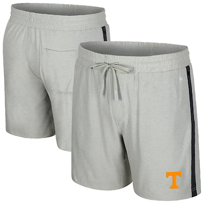 Short Mac gris Colosseum pour homme des Tennessee Volunteers