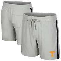 Short Mac gris Colosseum pour homme des Tennessee Volunteers