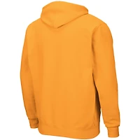 Men's Colosseum Tennessee Orange Volunteers Arch & Logo 3.0 Full-Zip Hoodie