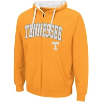 Men's Colosseum Tennessee Orange Volunteers Big & Tall Full-Zip Hoodie