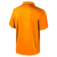 Men's Colosseum Tennessee Orange Volunteers Strike Bowling Button-Up Shirt