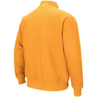 Veste à col zippé Colosseum Tennessee Orange Volunteers Tortugas Logo pour homme