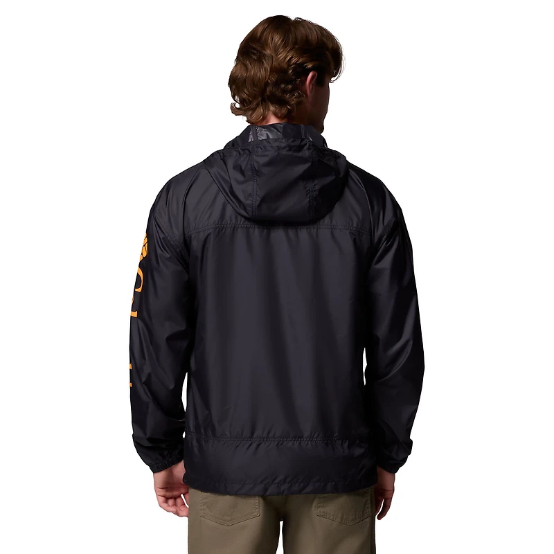 Men's Columbia  Black Tennessee Volunteers Flash Challenger II Windbreaker