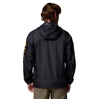 Men's Columbia  Black Tennessee Volunteers Flash Challenger II Windbreaker