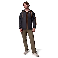 Men's Columbia  Black Tennessee Volunteers Flash Challenger II Windbreaker