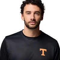 T-shirt à manches longues Columbia Tennessee Volunteers PHG Terminal Shot 3-Hit pour homme, noir