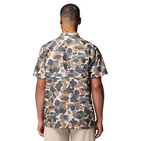 Chemise boutonnée Columbia Camo Tennessee Volunteers Super Slack Tide Omni-Wick pour homme