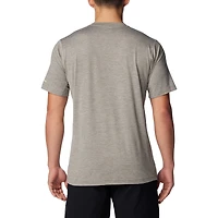 T-shirt gris Columbia Tennessee Volunteers Tech Trail Omni-Wick pour hommes