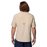 Chemise boutonnée Columbia Tan Tennessee Volunteers Tamiami Omni-Shade pour homme