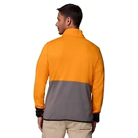 Pull Columbia Tennessee Orange/Gris Volunteers Hike Omni-Wick à demi-zip pour homme