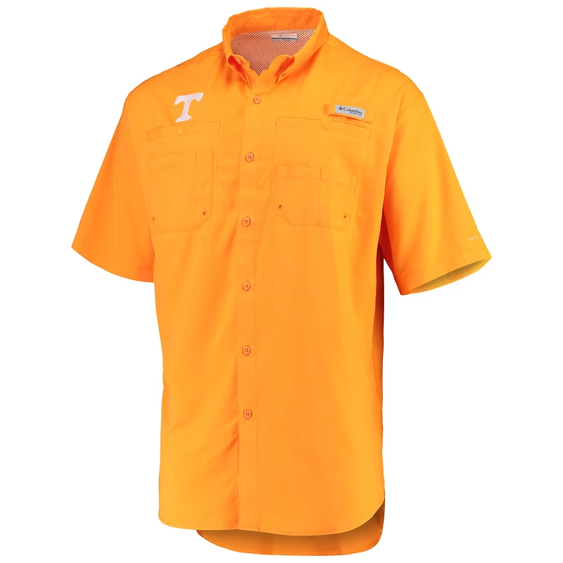 Men's Columbia Tennessee Orange Volunteers Big & Tall Collegiate Tamiami Button-Down Shirt